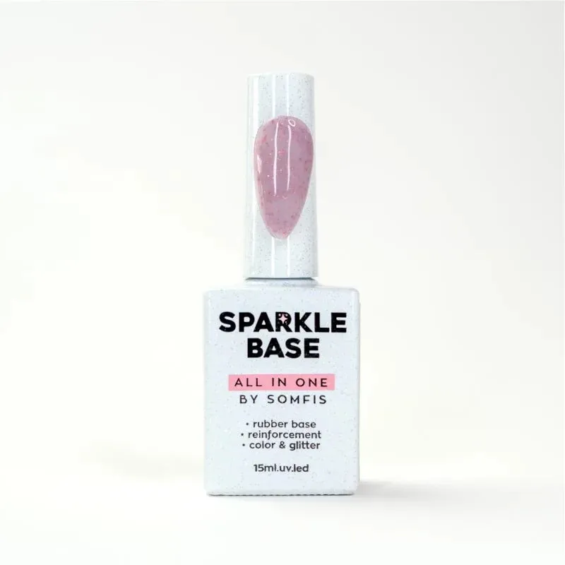 Sparkle Base Somfis 06 Plum Pink 15ml