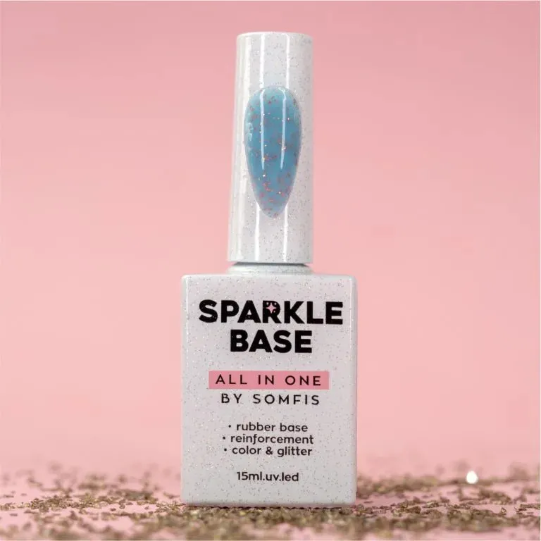 Sparkle Base Somfis 05 Sea Blue 15ml - picture 4