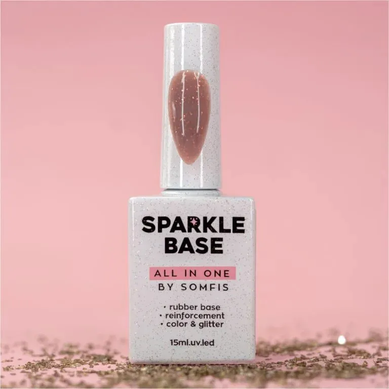 Sparkle Base Somfis 02 Cold Nude 15ml - picture 4