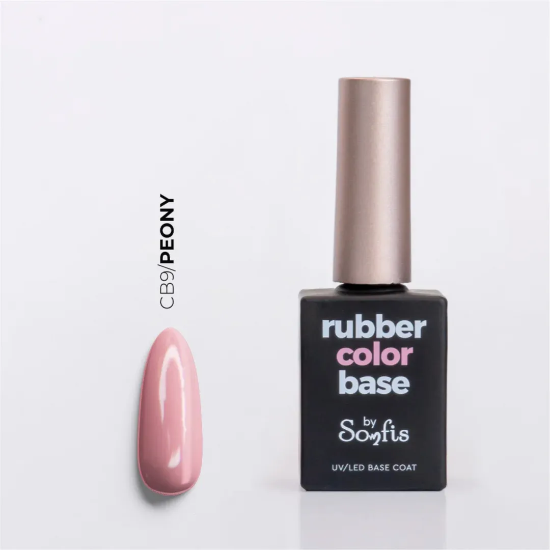 Rubber Color Base Peony by Somfis 15ml (CB9)