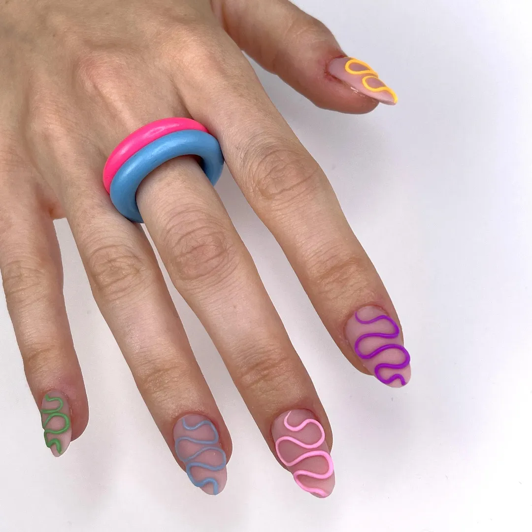Nail Doh Gel Purple 5ml by Somfis - picture 3