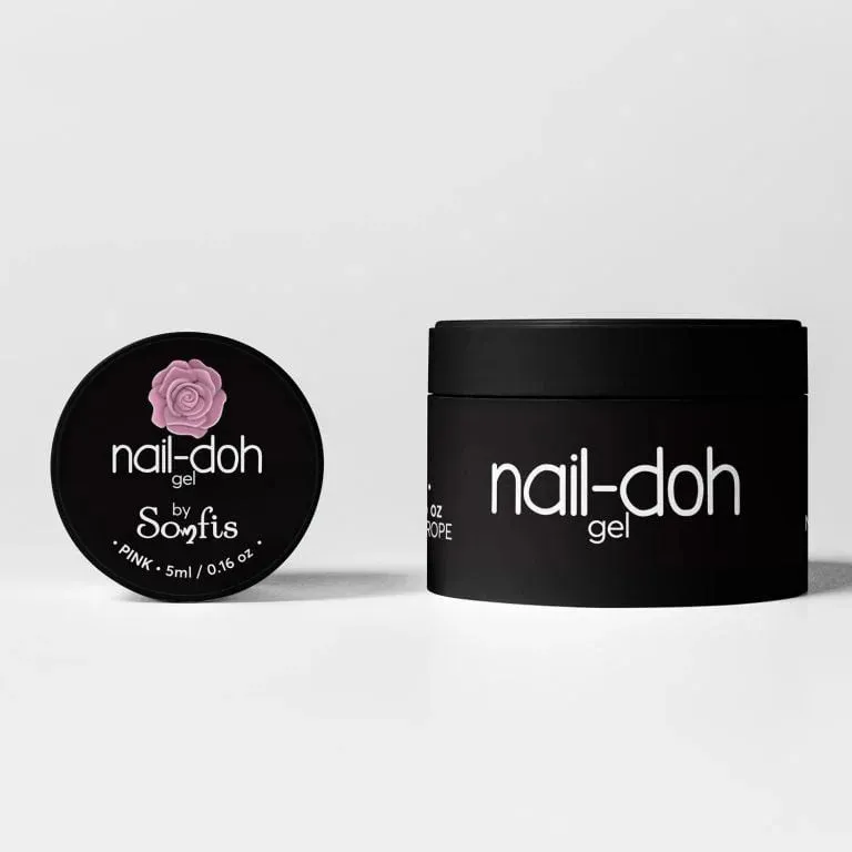 Nail Doh Gel Pink 5ml by Somfis - picture 4