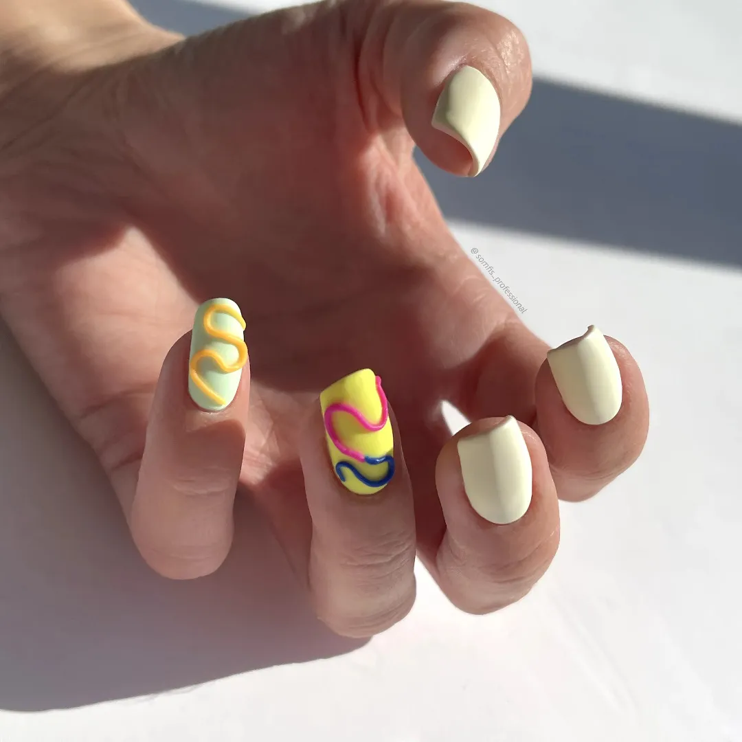 Nail Doh Gel Blue 5ml by Somfis - picture 3
