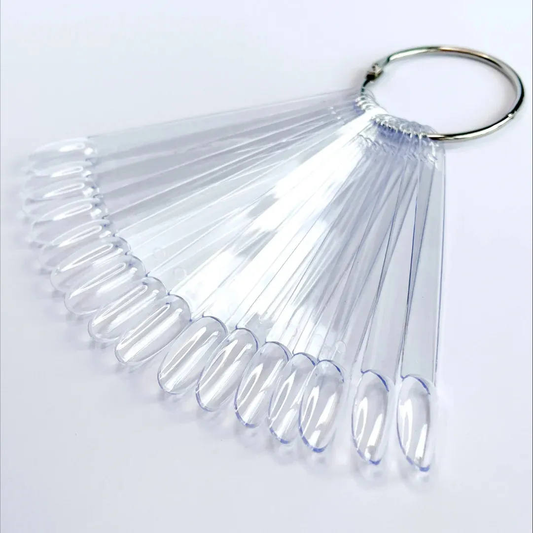 Paleta noktiju Oval Clear na prstenu (40 tipova) - picture 3