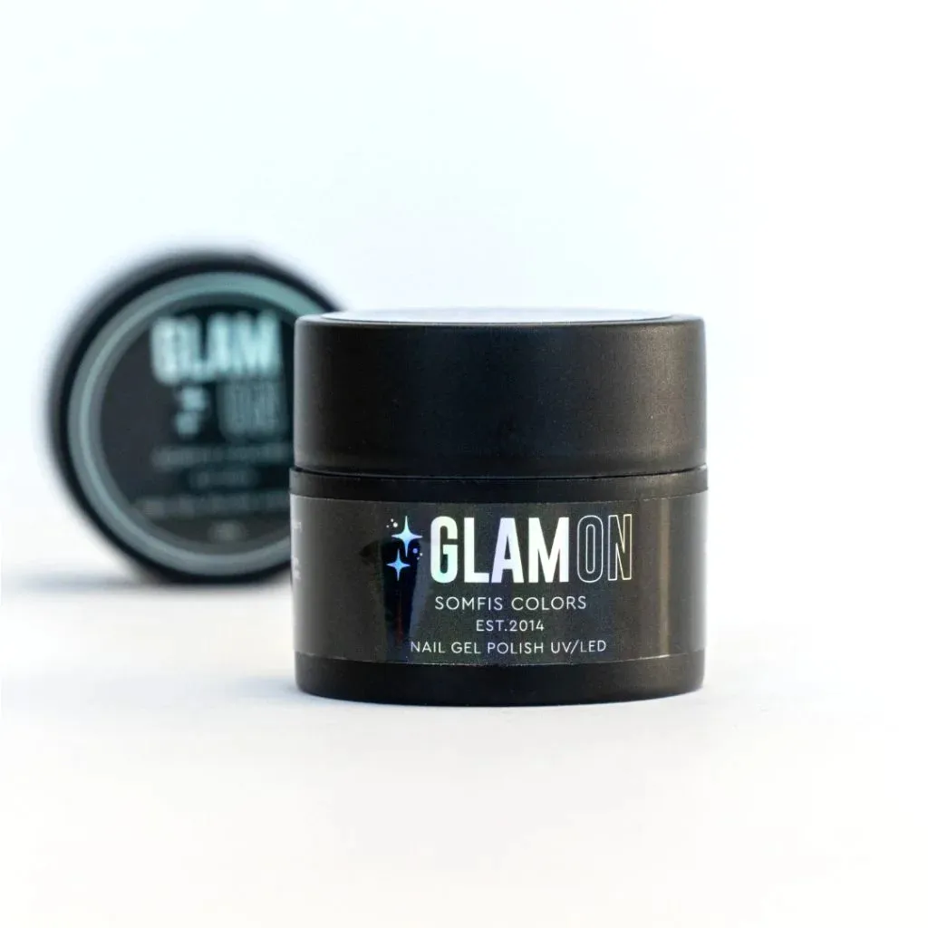 Trajni lak Somfis Glam ON GL10 srebrni glitter 5ml u teglici - picture 4